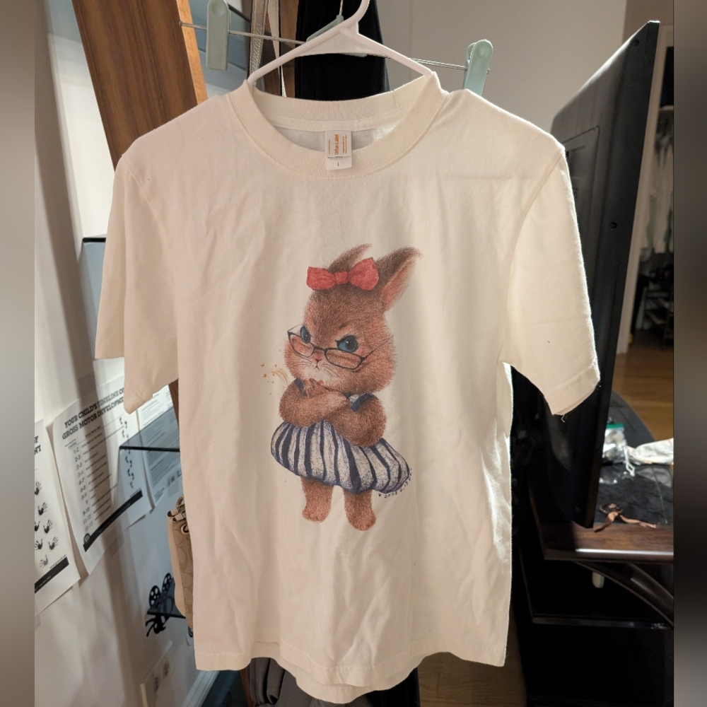 Smoking Tutu Bunny Shirt
